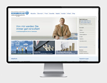 Nürnberger Versicherungen<br> Webdesign
