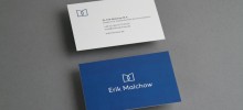 Corporate Design / Visitenkartengestaltung – Malchow